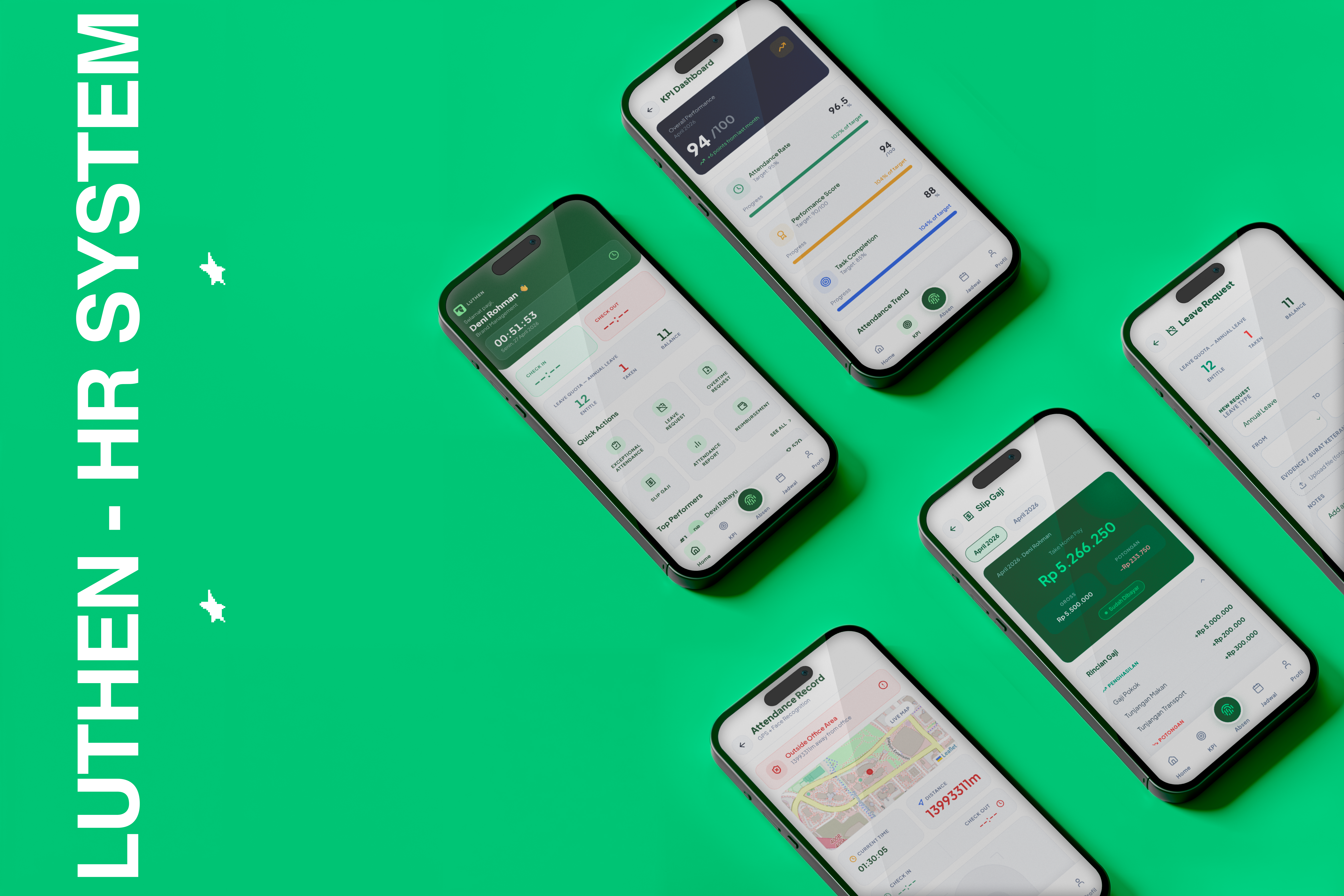 Luthen HR System - Aplikasi HRIS Mobile