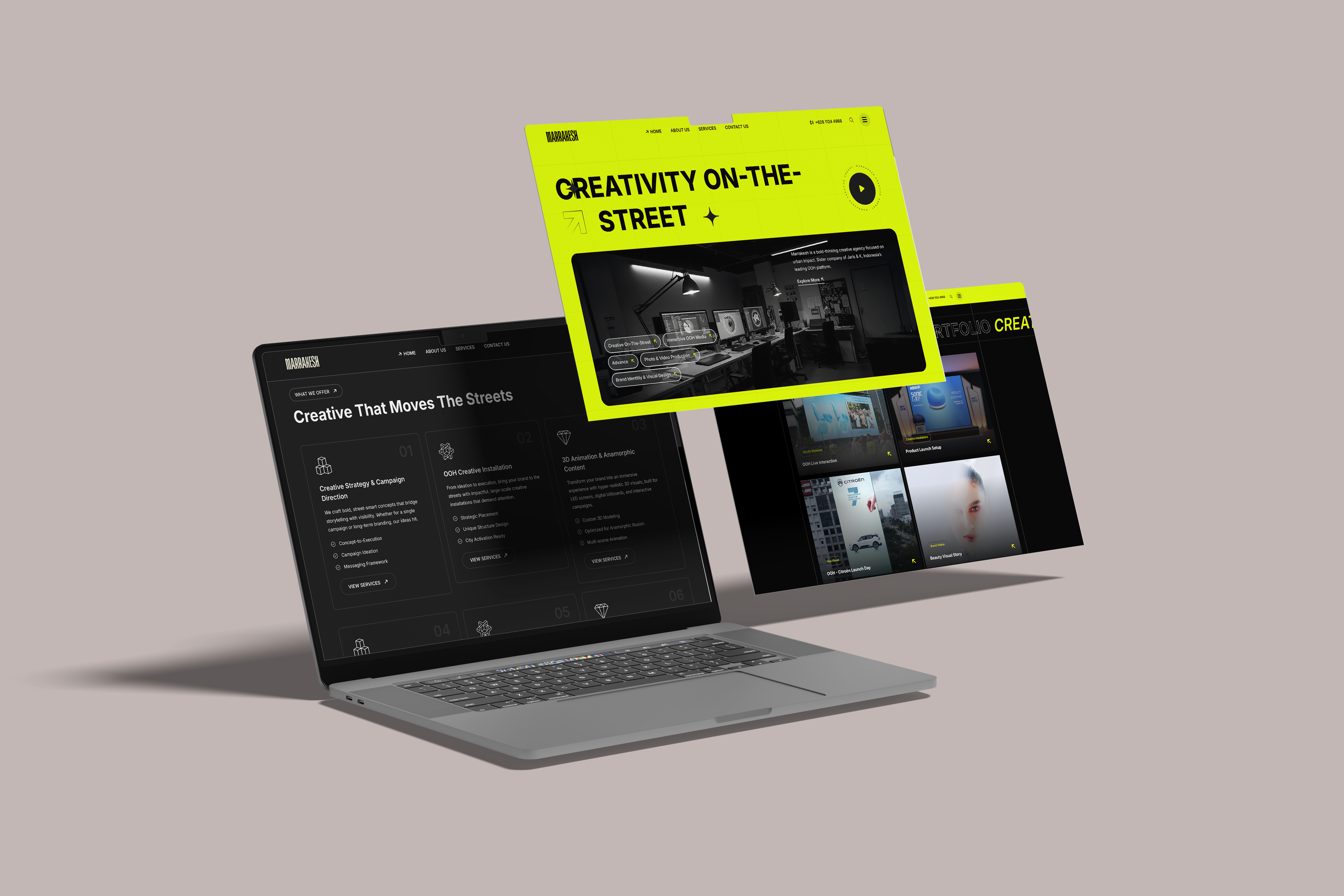 Marrakesh Creative Agency Website