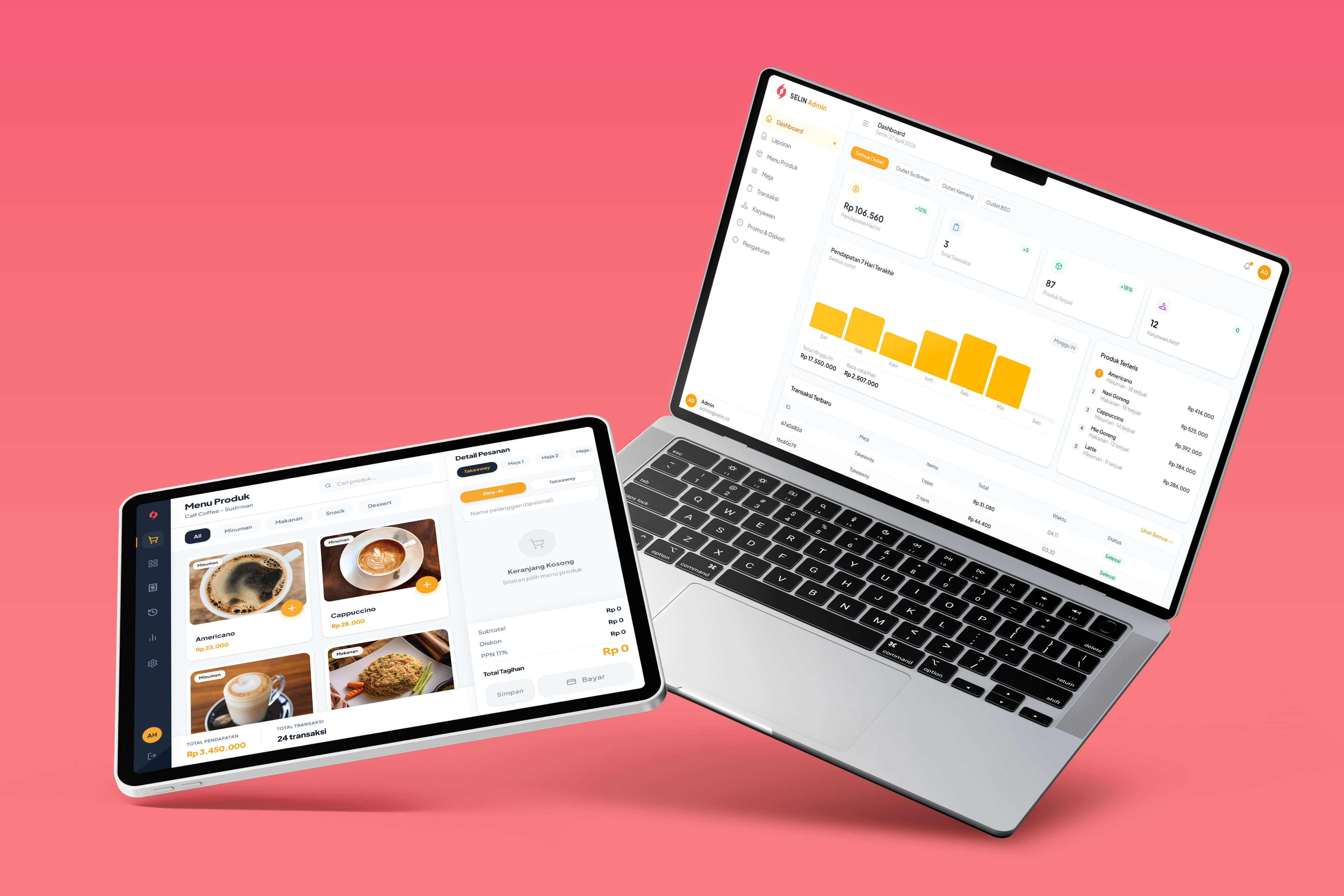 SELIN POS - Aplikasi Point of Sale F&B